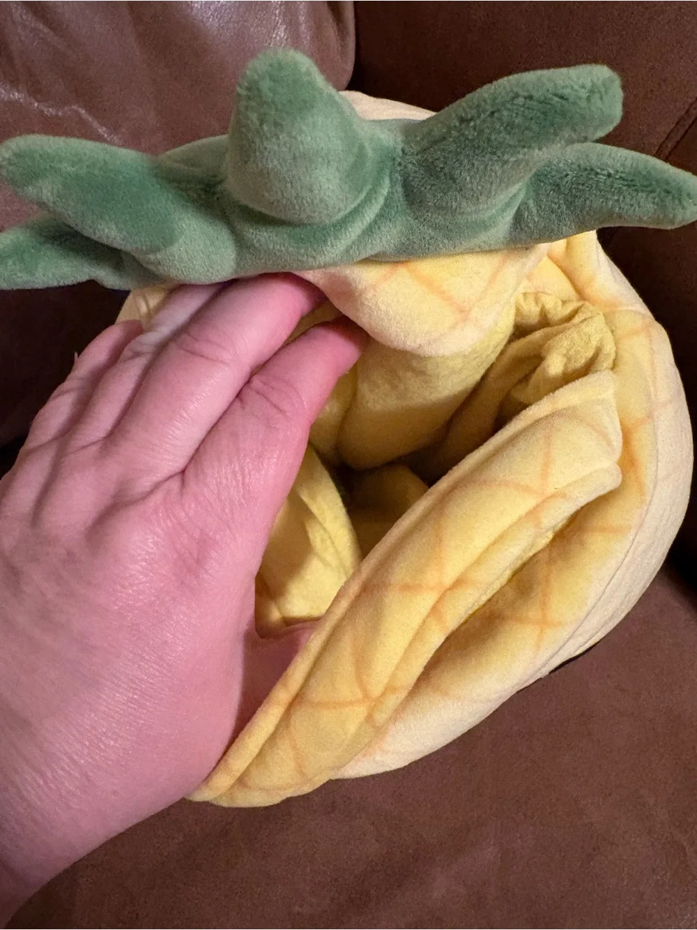 Squishmallow Maui the pineapple skeleton Halloween treat pail